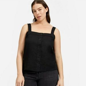 Everlane linen picnic top